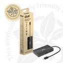 USB-C®10Gbps  to Dual DisplayPort™ 4K60Hz 7-in-1 Portable Dock