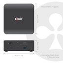 CSV-2562 13-1 Thunderbolt™ 5 Docking Station M.2 SSD 2x HDMI™ 8K60Hz Thunderbolt™ Share Certified 180W
