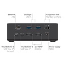 CSV-2562 13-1 Thunderbolt™ 5 Docking Station M.2 SSD 2x HDMI™ 8K60Hz Thunderbolt™ Share Certified 180W