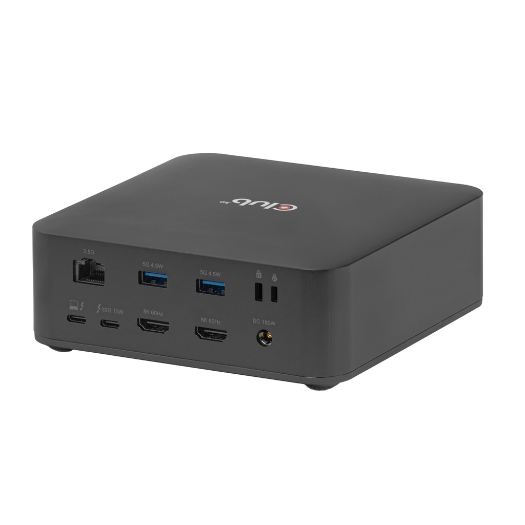 CSV-2562 13-1 Thunderbolt™ 5 Docking Station M.2 SSD 2x HDMI™ 8K60Hz Thunderbolt™ Share Certified 180W