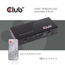 HDMI™ 2.0 UHD Switchbox 4 ports