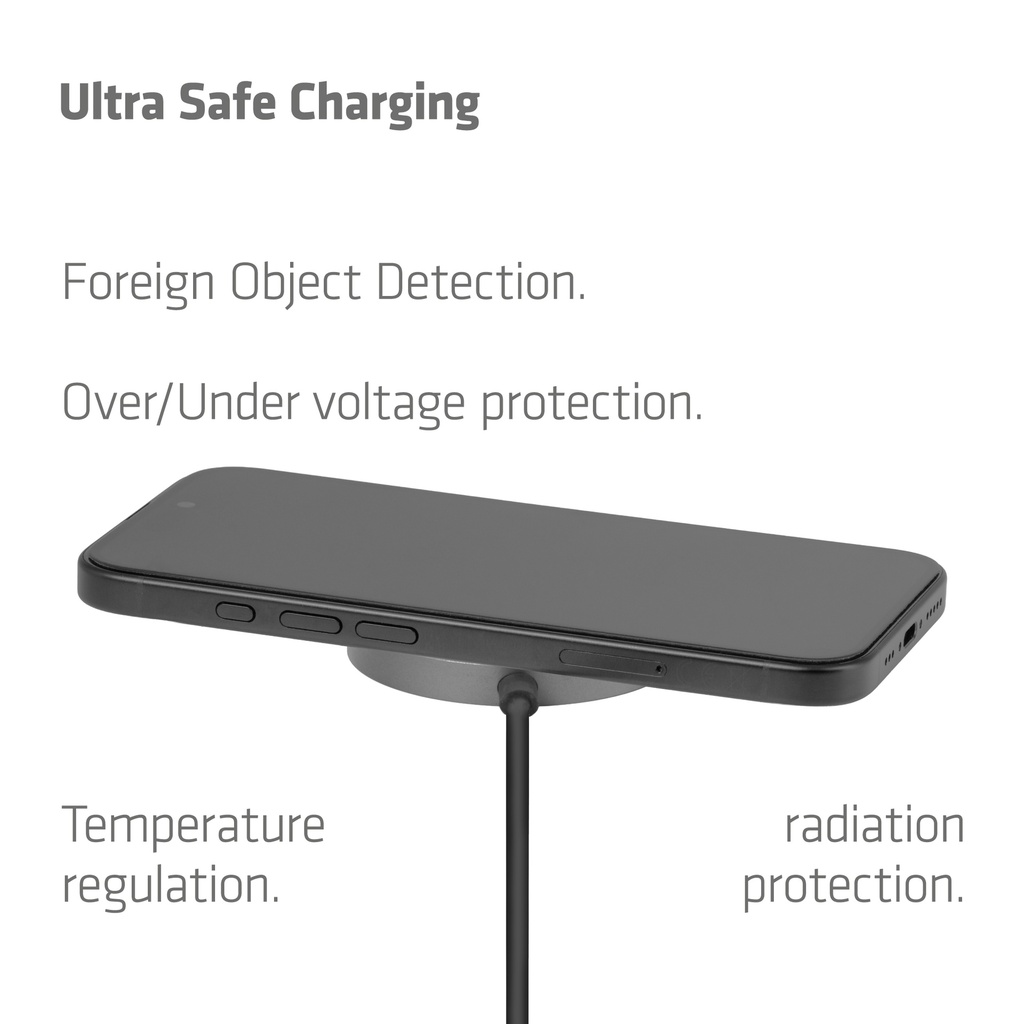 QI2.2 Charger 25 Watt Black