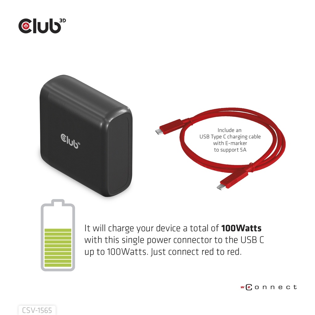 USB-C®10Gbps  Triple Display DP 1.4 Alt PD Charging Dock 100W PD Power charger
