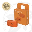 2-Pack USB C Charger 30 Watt Orange