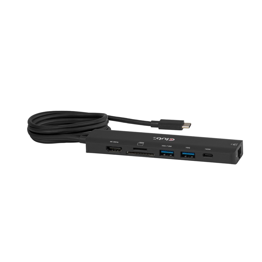CSV-2555 7-1 USB-C® to HDMI™ Hub 4K60Hz PD3.1 140W 1m/3.28ft