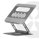 CSV-2554 Adjustable Aluminium Laptop Stand with USB-C® Hub 4K60Hz 100W 360°