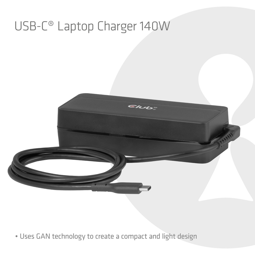 CAC-1932 USB-C® Laptop Charger 140W 1m/3.28ft