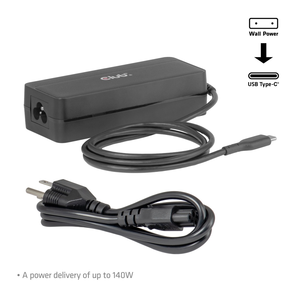 CAC-1932 USB-C® Laptop Charger 140W 1m/3.28ft