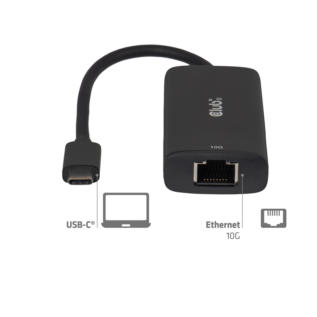 CAC-2531 USB-C® to RJ45 10G Ethernet Adapter M/F