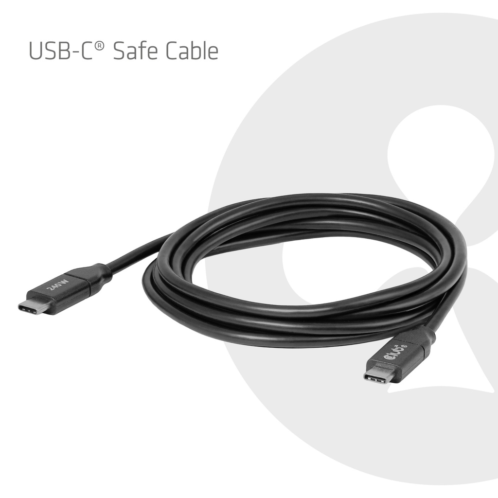 CAC-2506 USB-C® Safe Cable 240W No Data 2m/6.56ft