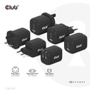 Travel Charger PPS 65Watt GAN technology, Triple port (2x USB -C® + USB -A) Power Delivery(PD) 3.0 Support EU
