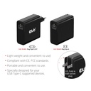Travel Charger 140 Watt GaN technology, Single port USB -C®, Power Delivery(PD) 5Gbps Support EU