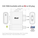 Travel Charger 100 Watt GAN technology, USB-IF TID certified, Single port USB -C®, Power Delivery(PD) 3.0 Support EU