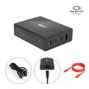 Travel Charger 132W GAN technology, Four port USB -A and -C®, Power Delivery(PD) 3.0 Support