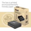 Travel Charger 132W GAN technology, Four port USB -A and -C®, Power Delivery(PD) 3.0 Support