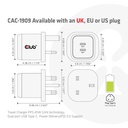 Travel Charger PPS 45W GAN technology, Dual port USB -C®, Power Delivery(PD) 3.0 Support