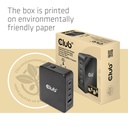 International Travel Charger 140W GaN technology, Four port USB -A(1x) and -C®(3x), PPS + Power Delivery(PD) 5Gbps Support
