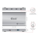Thunderbolt™4 Portable 5-in-1 Hub with Smart Power