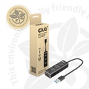 USB-A 5Gbps 3 Ports Hub Gigabit Ethernet