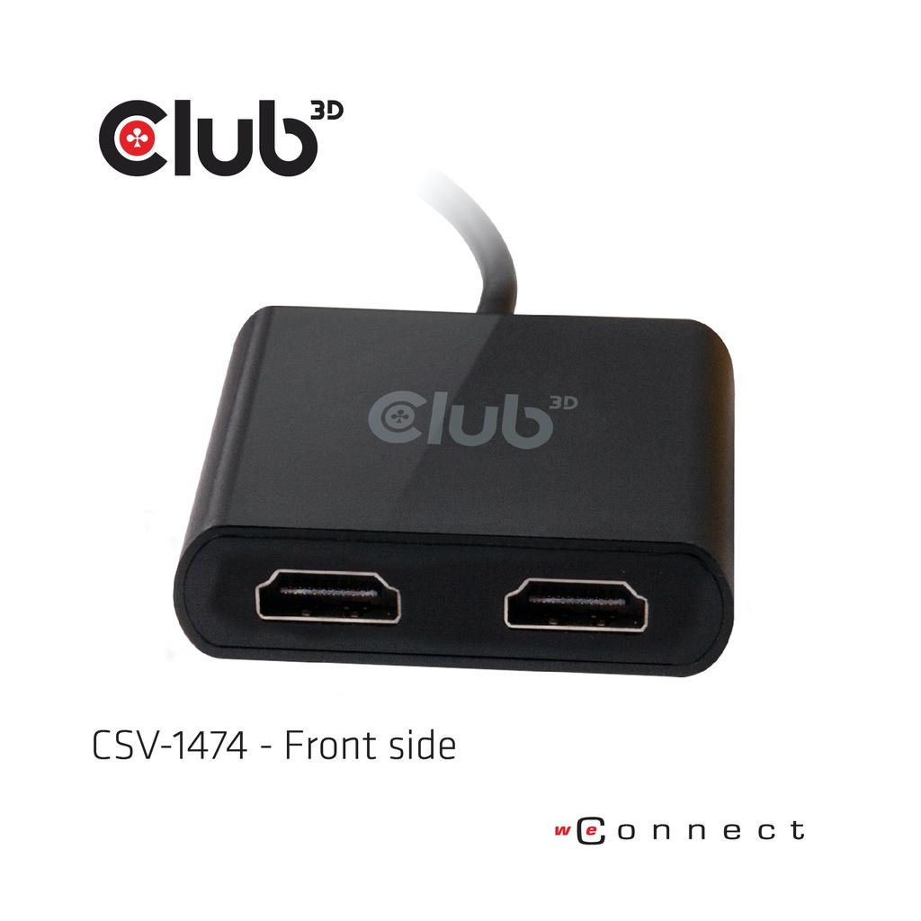 USB-A to HDMI™ Dual Monitor 4K60Hz