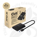 USB-A to DisplayPort™1.2 Dual Monitor 4K60Hz Video Splitter