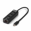 USB-C® 5Gbps to 3 Ports USB Type-A Hub with Gigabit Ethernet