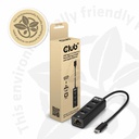 USB-C® 5Gbps to 3 Ports USB Type-A Hub with Gigabit Ethernet