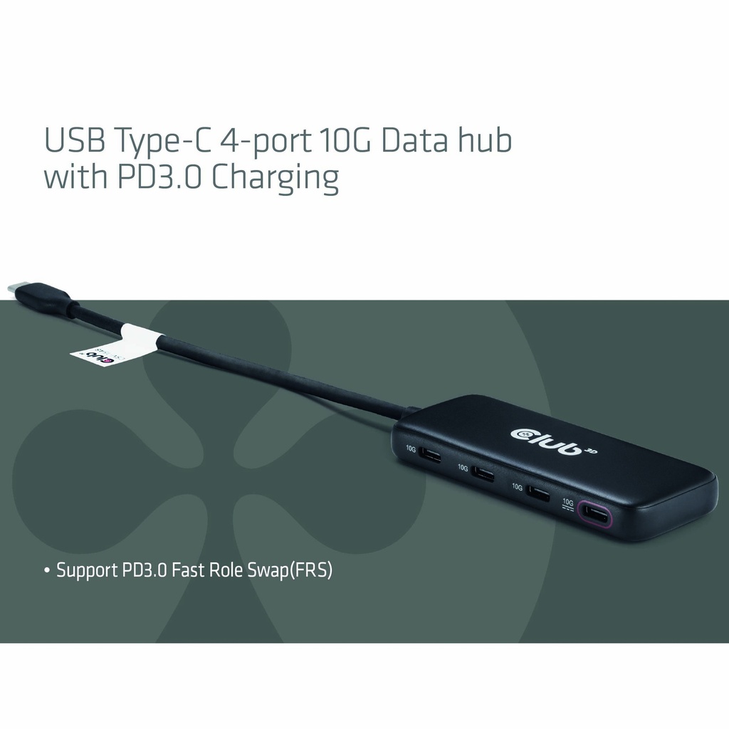 USB-C®10Gbps to 10Gbps 4x USB-C®Hub