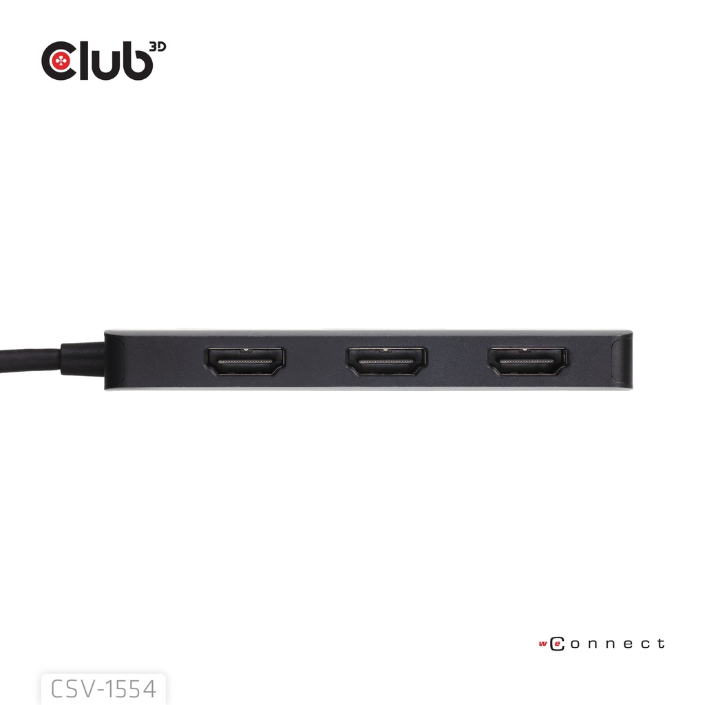 USB-C® to Triple HDMI™ MST Hub 4K60Hz 