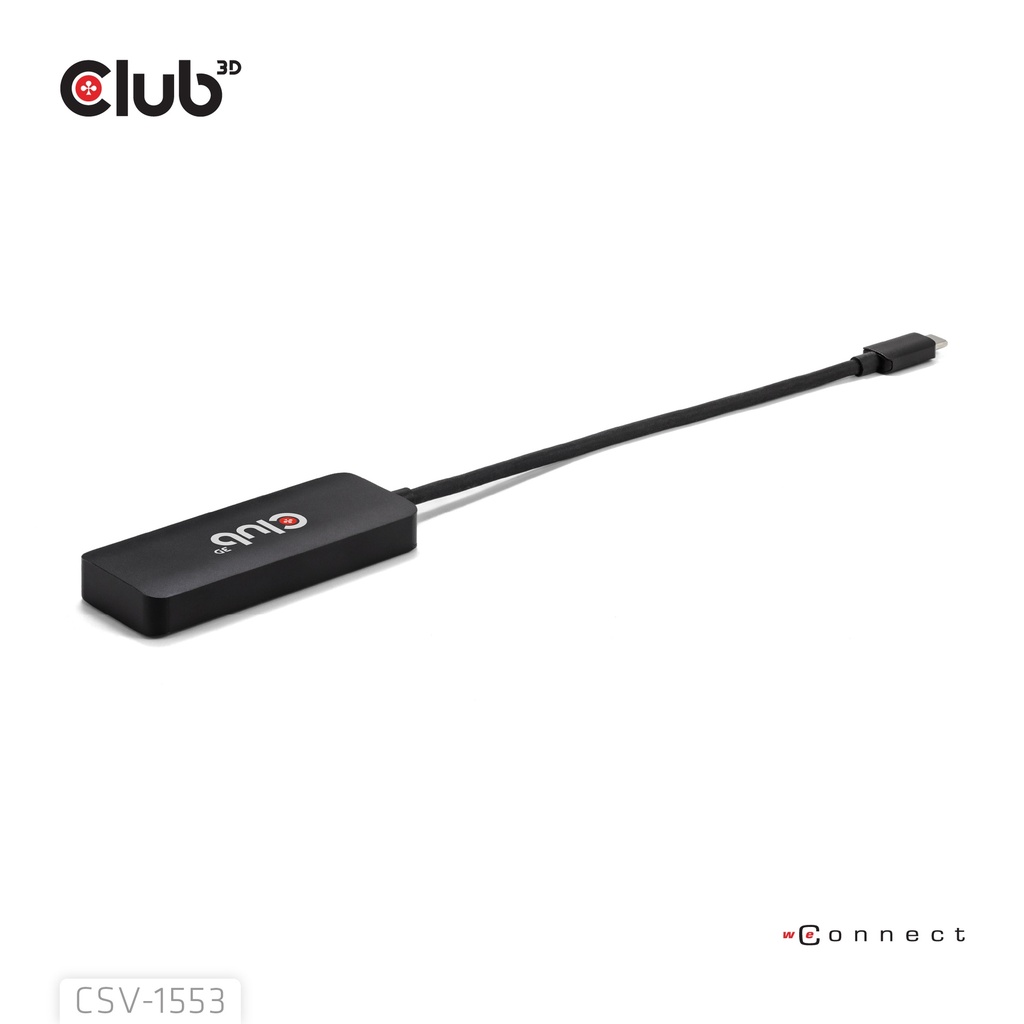 USB-C® to Triple  DisplayPort™  MST Hub 4K60Hz 