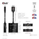 HDMI™ 2-in-1 Bi-directional Switch for 8K60Hz or 4K120Hz