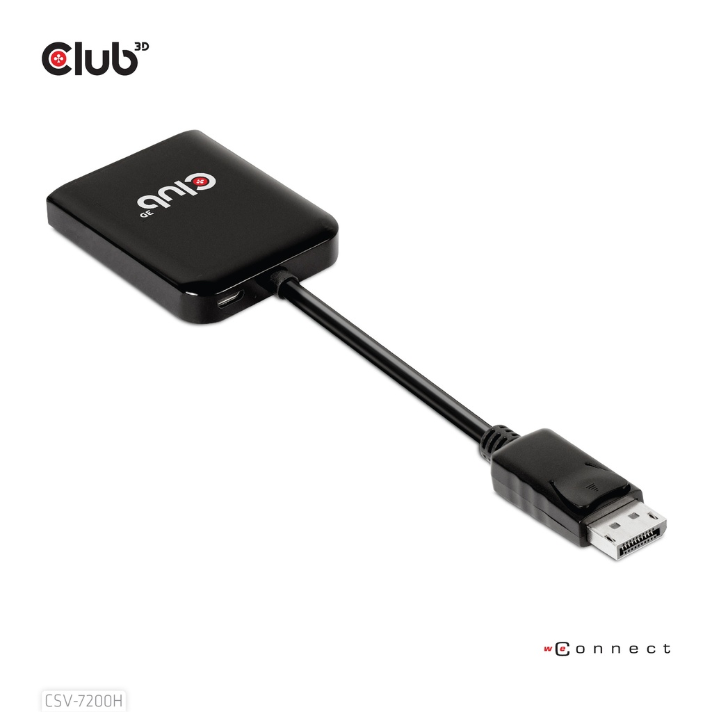 Multi Stream Transport (MST) Hub DisplayPort™ 1.4 to HDMI™ Dual Monitor 4K60Hz M/F