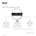 USB-C®5Gbps  8-in-1 MST Dual 4K60Hz Display Travel Dock
