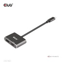 MST hub USB-C®(DP Alt-Mode) to DisplayPort™ + HDMI™ 4K60Hz M/F 
