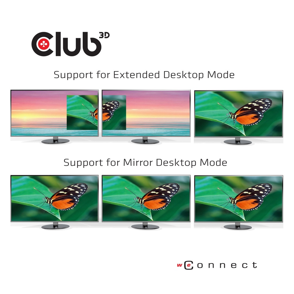USB-C®Multi Stream Transport (MST)Hub DisplayPort™1.4 Triple Monitor