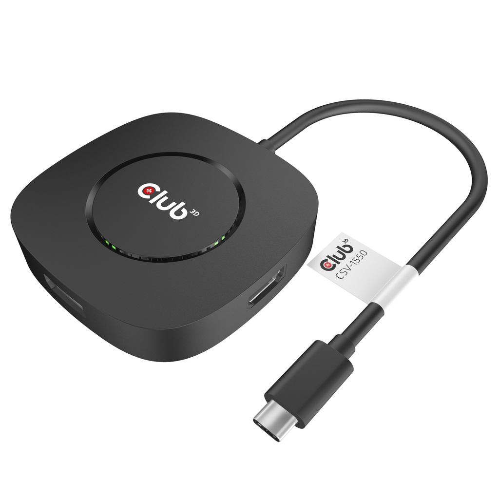 USB-C®Multi Stream Transport (MST)Hub DisplayPort™1.4 Triple Monitor