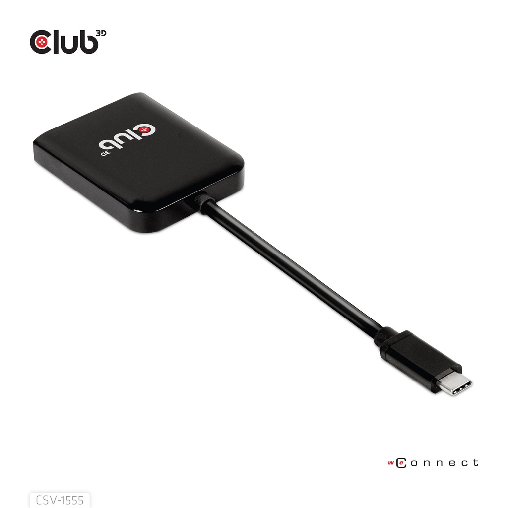 USB-C®(DP Alt-Mode) to DisplayPort™ Dual Monitor 4K60Hz M/F MST hub
