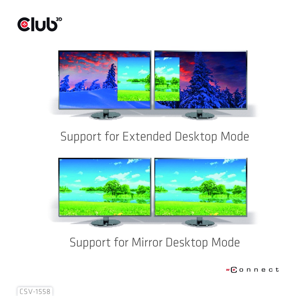 USB-C® MST Hub to Dual HDMI™ 4K60Hz M/F+PD3.0 100 Watt