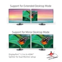 Multi Stream Transport Hub DisplayPort™ 1.2 Dual Monitor to HDMI™