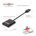 Multi Stream Transport Hub DisplayPort™ 1.2 Dual Monitor to HDMI™