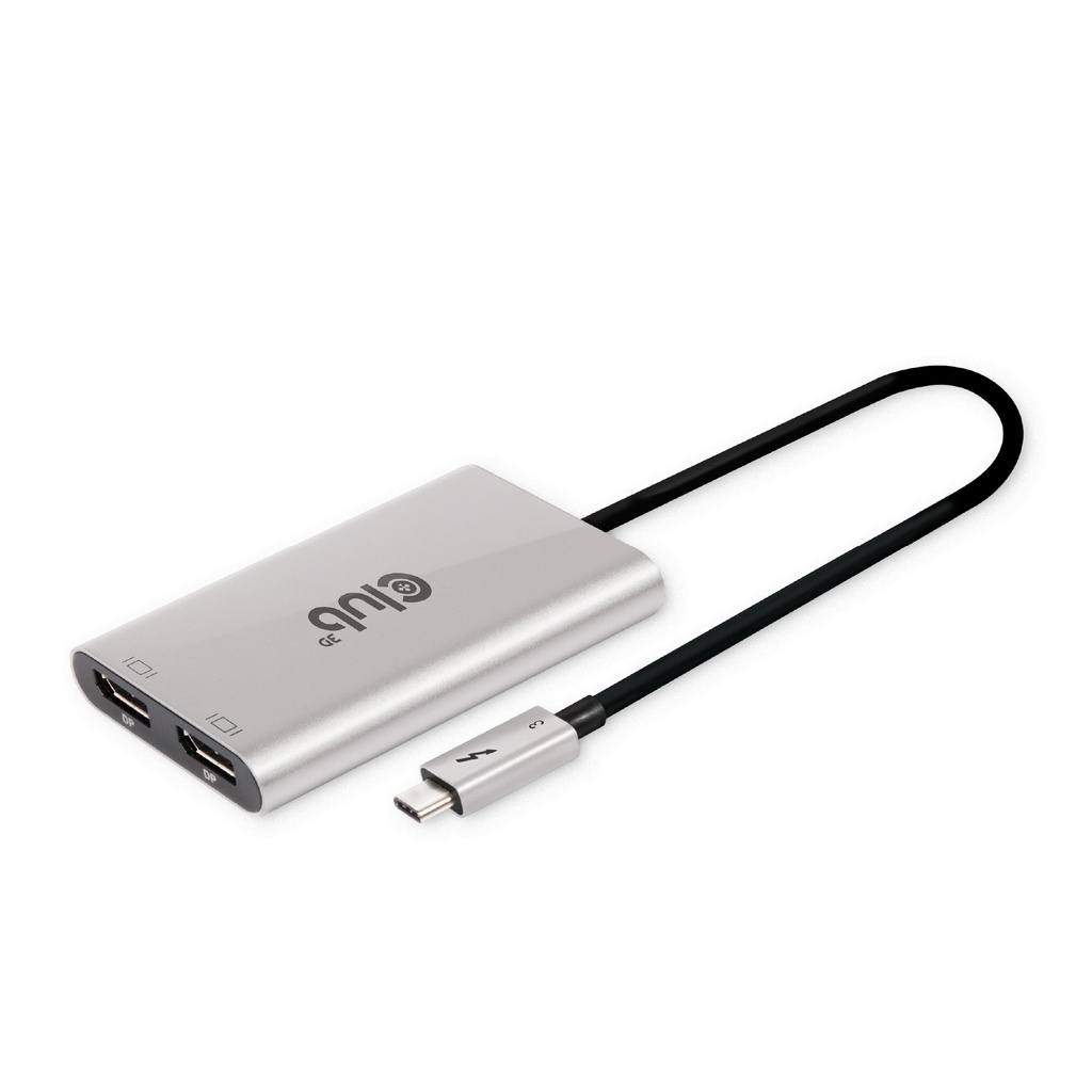 Thunderbolt™ 3 to DisplayPort™ Dual Monitor 4K60Hz M/F