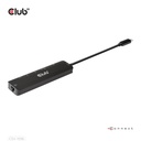 USB-C®5Gbps 6-in-1 Hub with HDMI™ 8K30Hz-4K120Hz, 2xUSB Type-A, RJ45 and 2xUSB-C®, Data and PD charging 100 watt