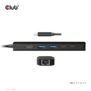 USB-C®5Gbps 6-in-1 Hub with HDMI™ 8K30Hz-4K120Hz, 2xUSB Type-A, RJ45 and 2xUSB-C®, Data and PD charging 100 watt