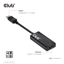 DisplayPort™ 1.2 to HDMI™ 2.0 UHD Active Adapter