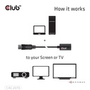 DisplayPort™ 1.2 to HDMI™ 2.0 UHD Active Adapter