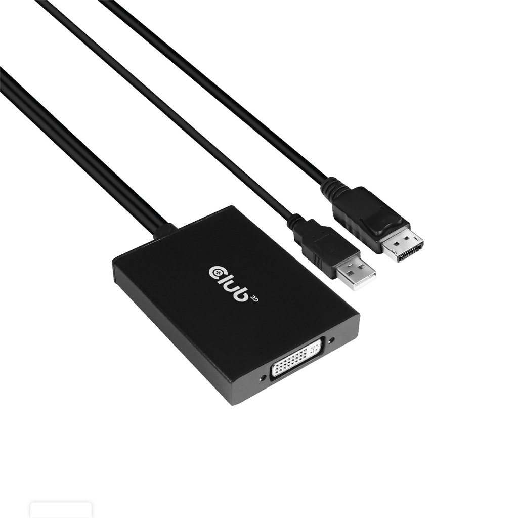DisplayPort™ to Dual Link DVI-D HDCP ON version Active Adapter M/F 