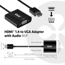 HDMI™ 1.4 to VGA Adapter with Audio M/F