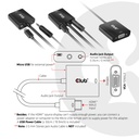 HDMI™ 1.4 to VGA Adapter with Audio M/F