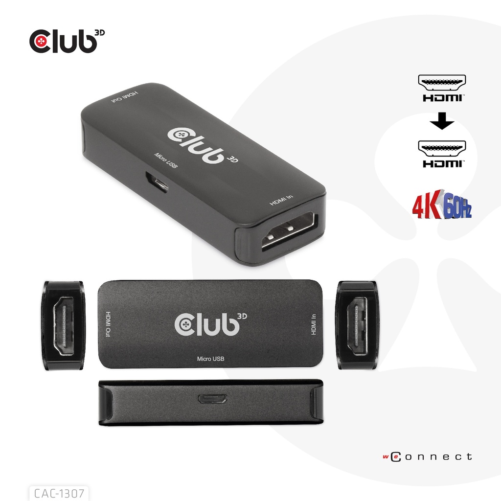 HDMI™ Active 4K60Hz Repeater F/F