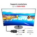 Mini DisplayPort™ to Dual Link DVI, HDCP ON version Active Adapter (for Displays With HDCP Support) 